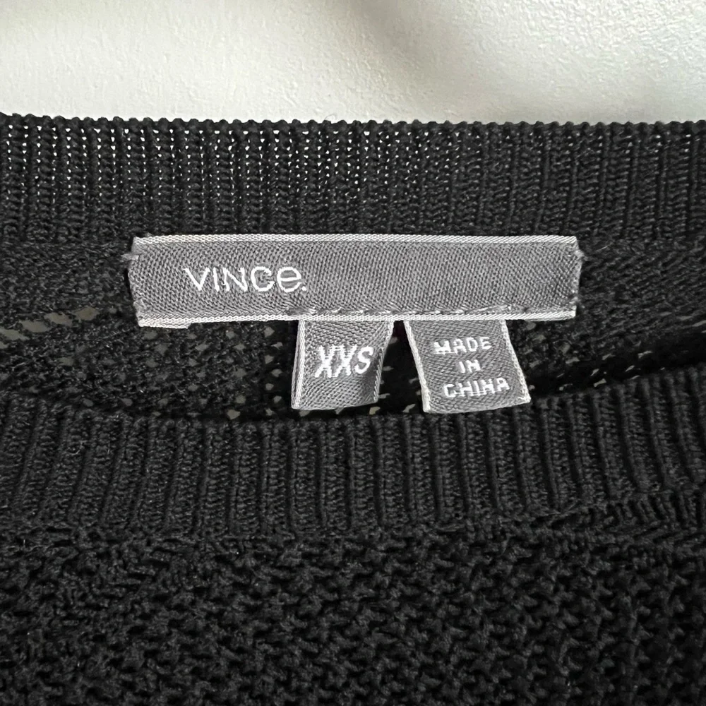 Vince Mesh Chevron Sweater - Picture 3 of 3